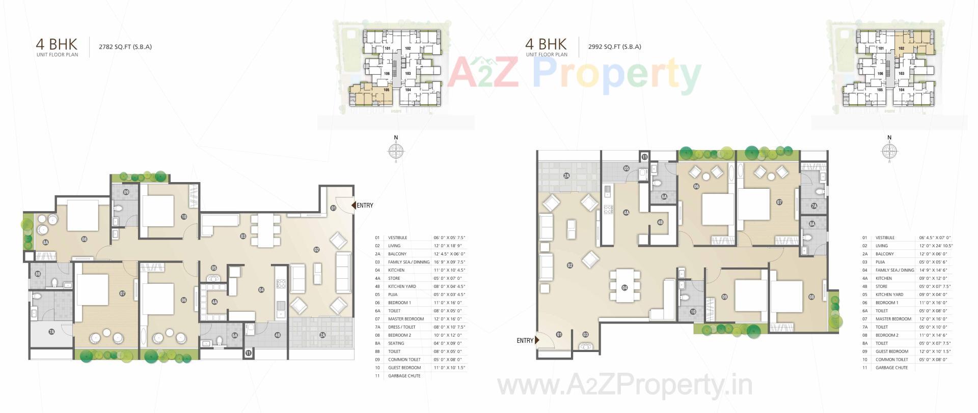 Layout of real estate project Jaldeep Vertex located at Ambli, Ahmedabad, Gujarat