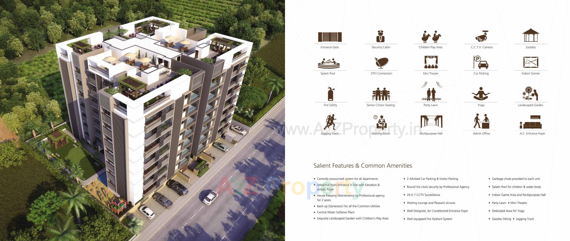  of real estate project Jaldeep Vertex located at Ambli, Ahmedabad, Gujarat