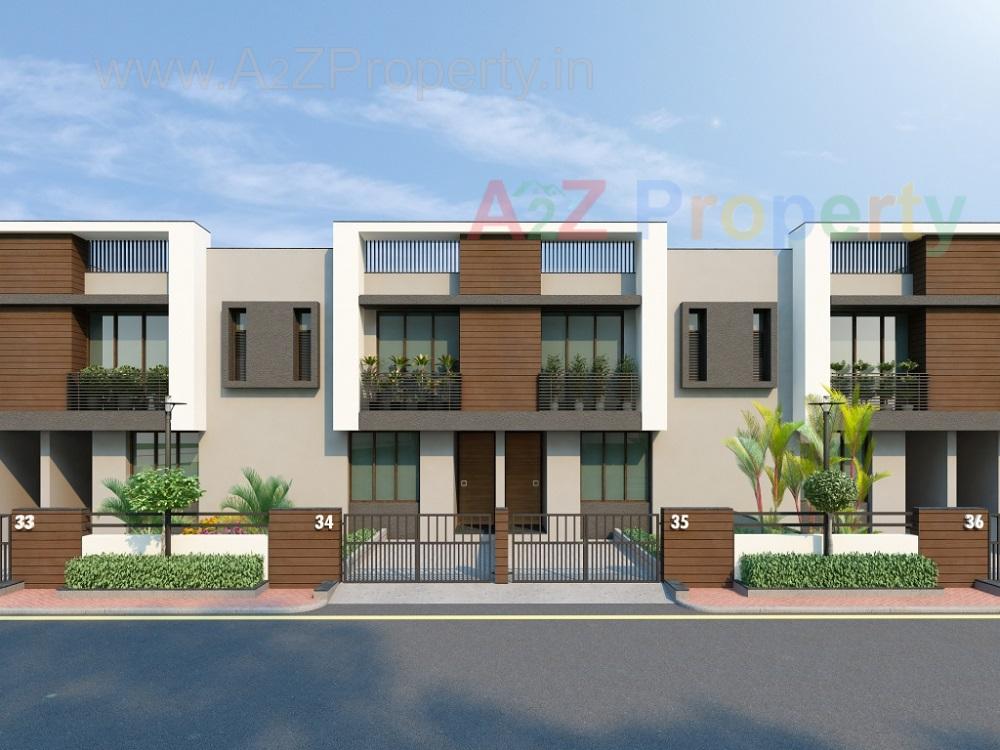 3D Elevation of real estate project Jaldhara located at Manipur, Ahmedabad, Gujarat