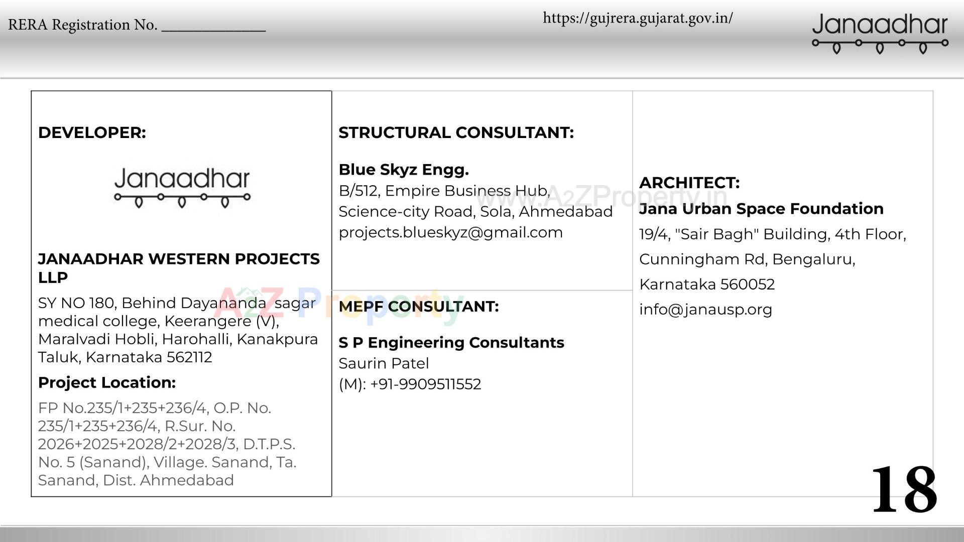  of real estate project Janaadhar Sanand located at Ahmedabad, Ahmedabad, Gujarat