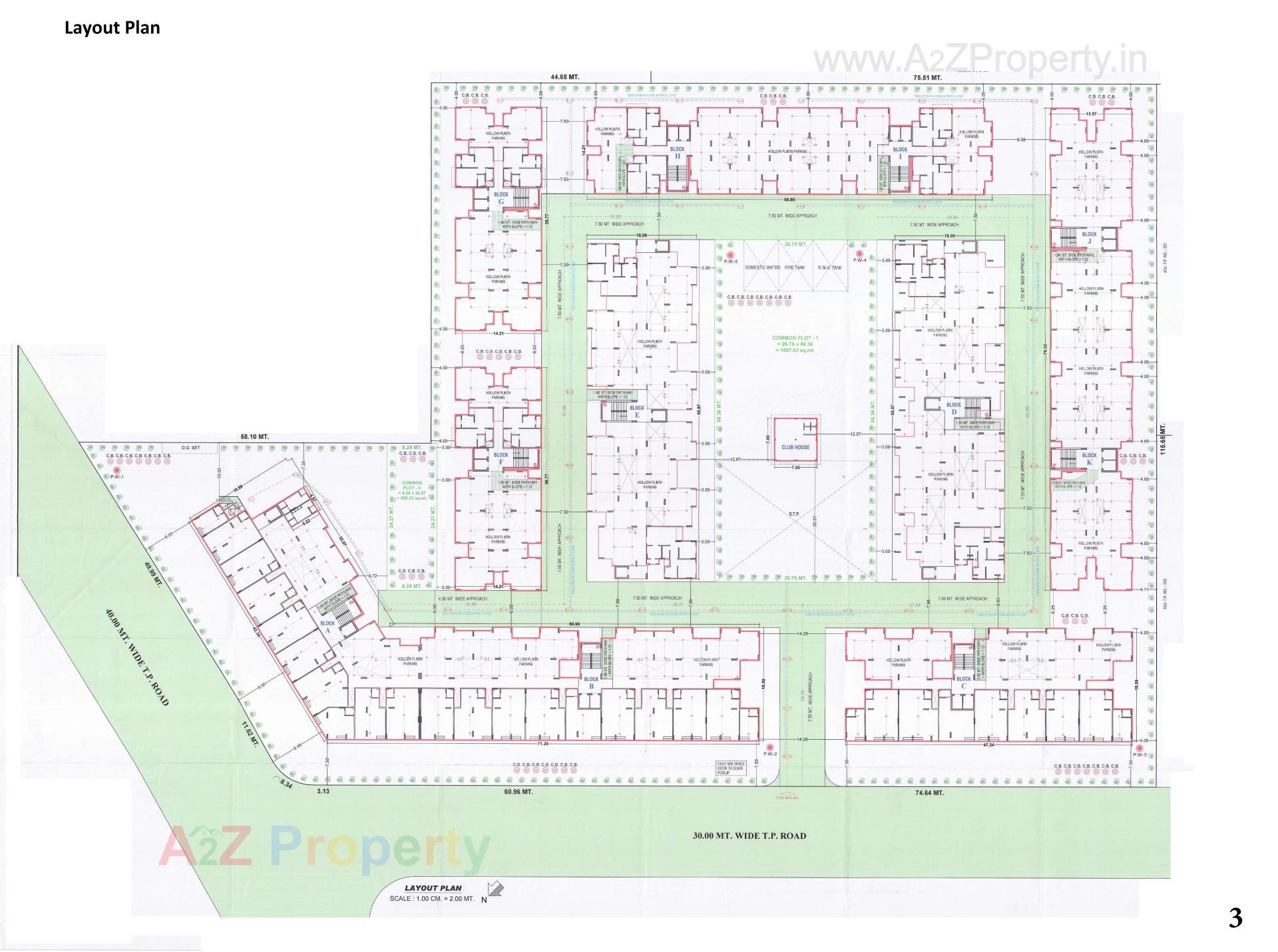 Layout of real estate project Janaadhar Sanand located at Ahmedabad, Ahmedabad, Gujarat
