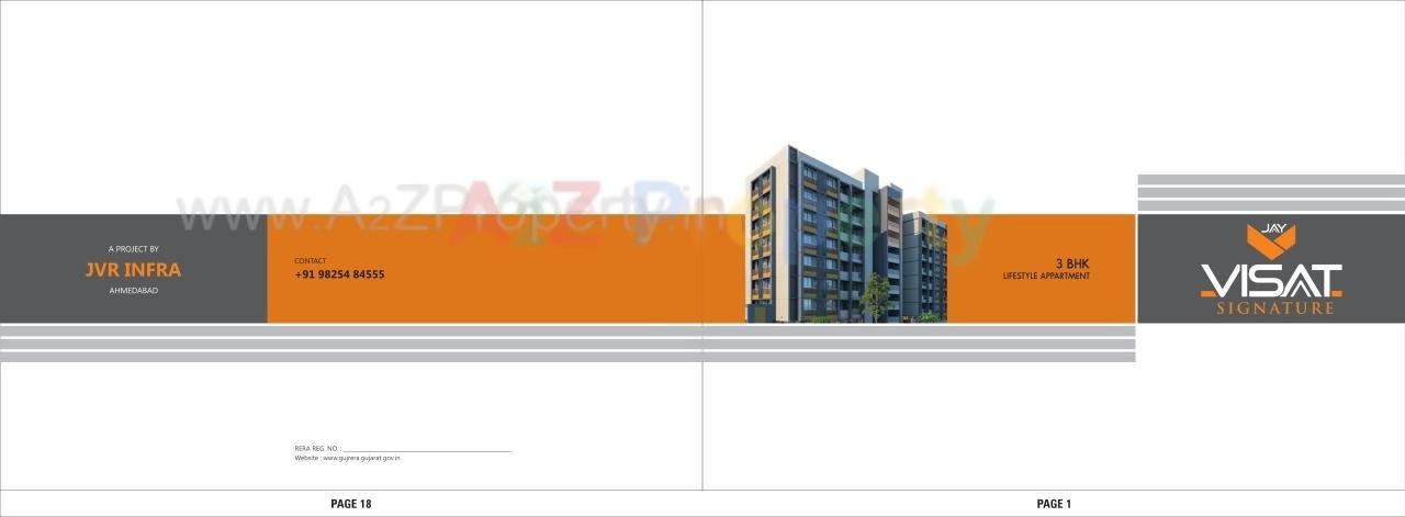  of real estate project Jay Visat Signature located at Chandkheda, Ahmedabad, Gujarat