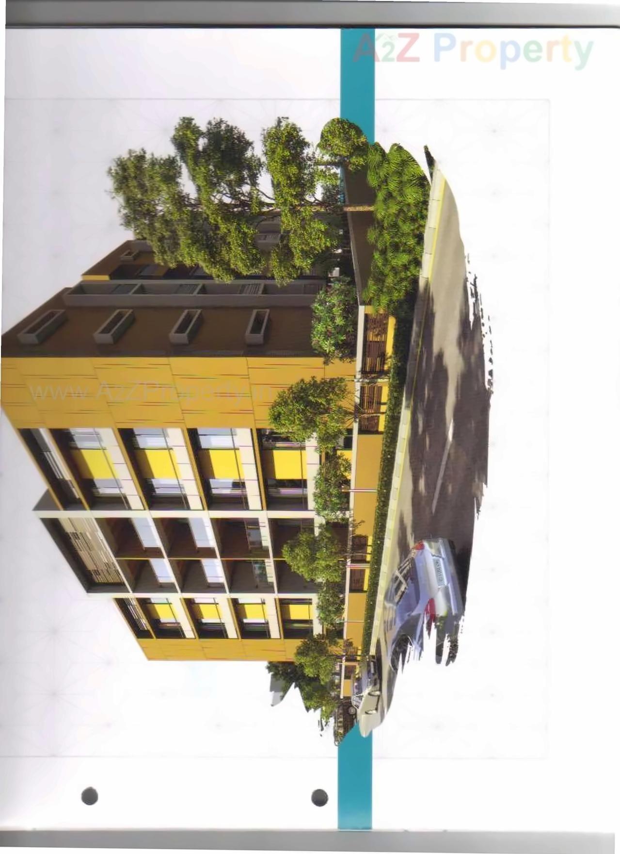 3D Elevation of real estate project Jewel Annexe located at Vejalpur, Ahmedabad, Gujarat