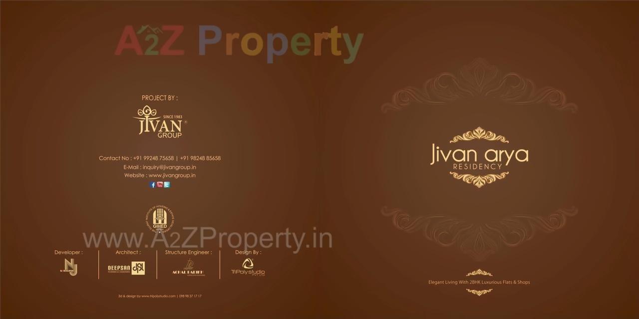  of real estate project Jivan Arya Residency located at Vastral, Ahmedabad, Gujarat