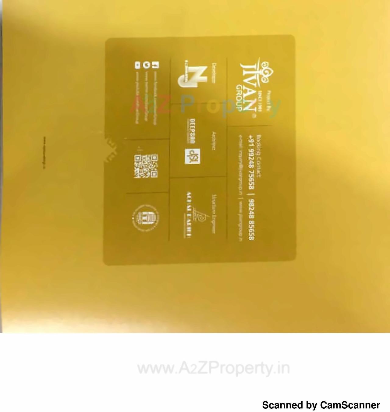 Layout of real estate project Jivan Veera located at Vastral, Ahmedabad, Gujarat