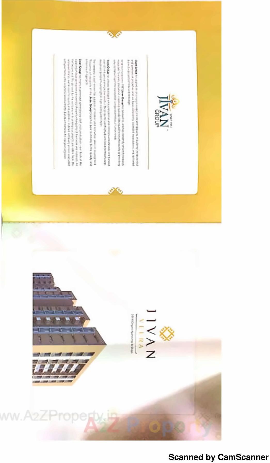 Layout of real estate project Jivan Veera located at Vastral, Ahmedabad, Gujarat