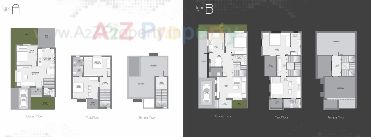 Layout of real estate project Jp Residency located at Dhandhuka, Ahmedabad, Gujarat
