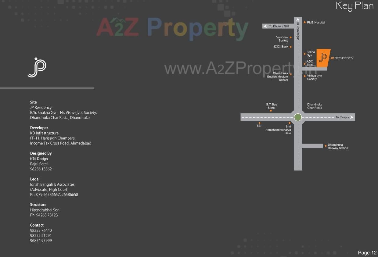  of real estate project Jp Residency located at Dhandhuka, Ahmedabad, Gujarat