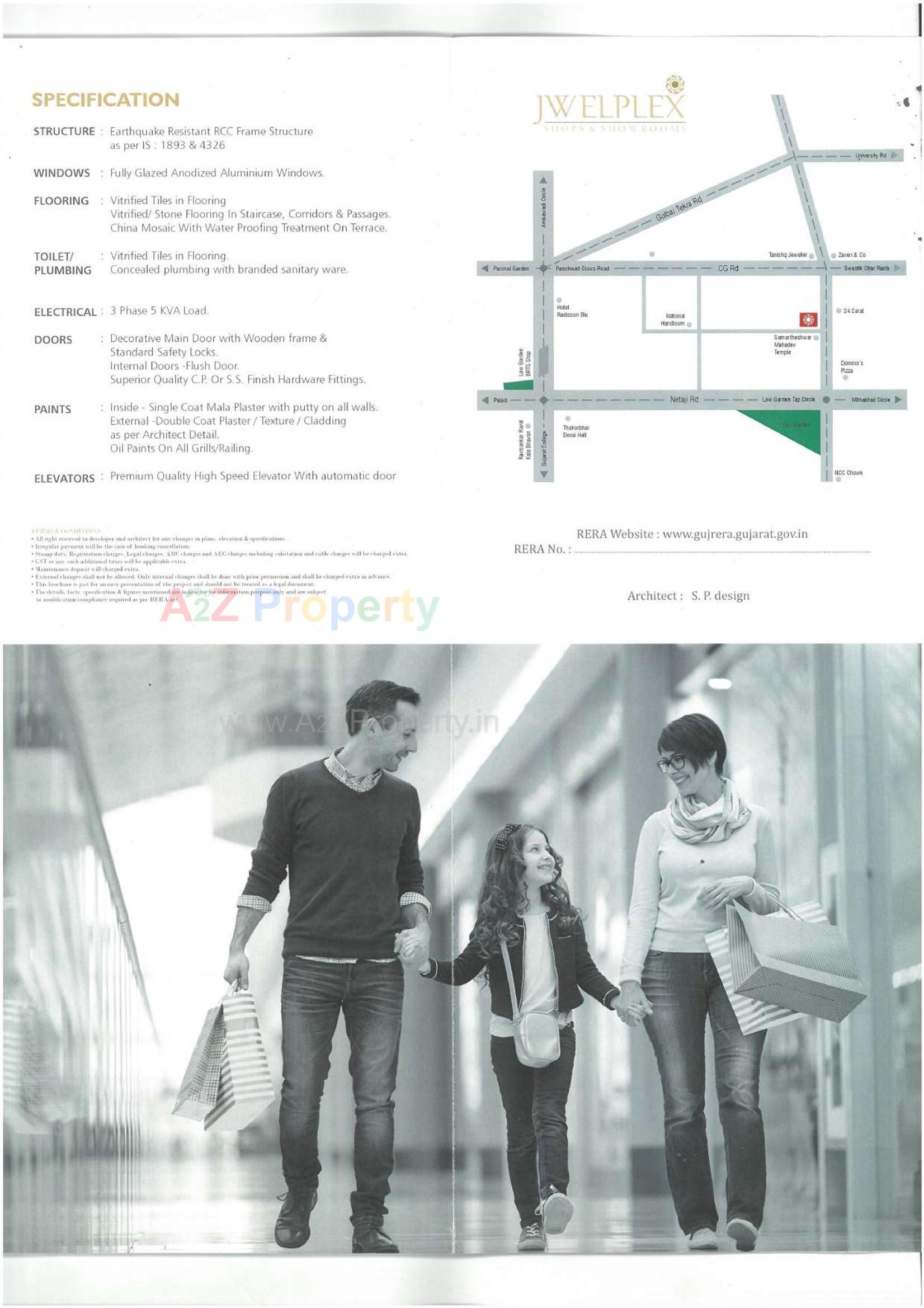  of real estate project Jwelplex located at Navrangpura, Ahmedabad, Gujarat