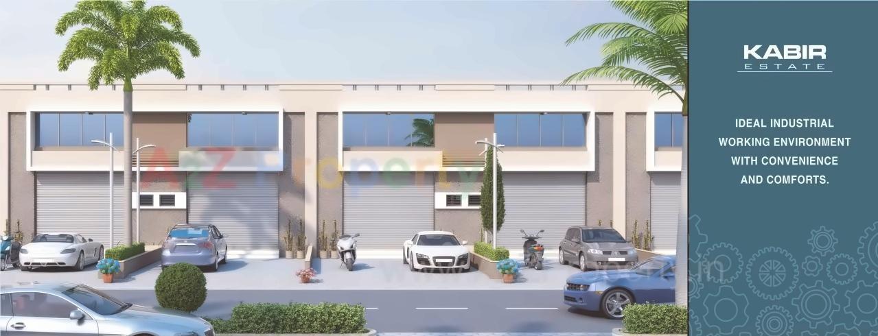 3D Elevation of real estate project Kabir Estate located at Ahmedabad, Ahmedabad, Gujarat