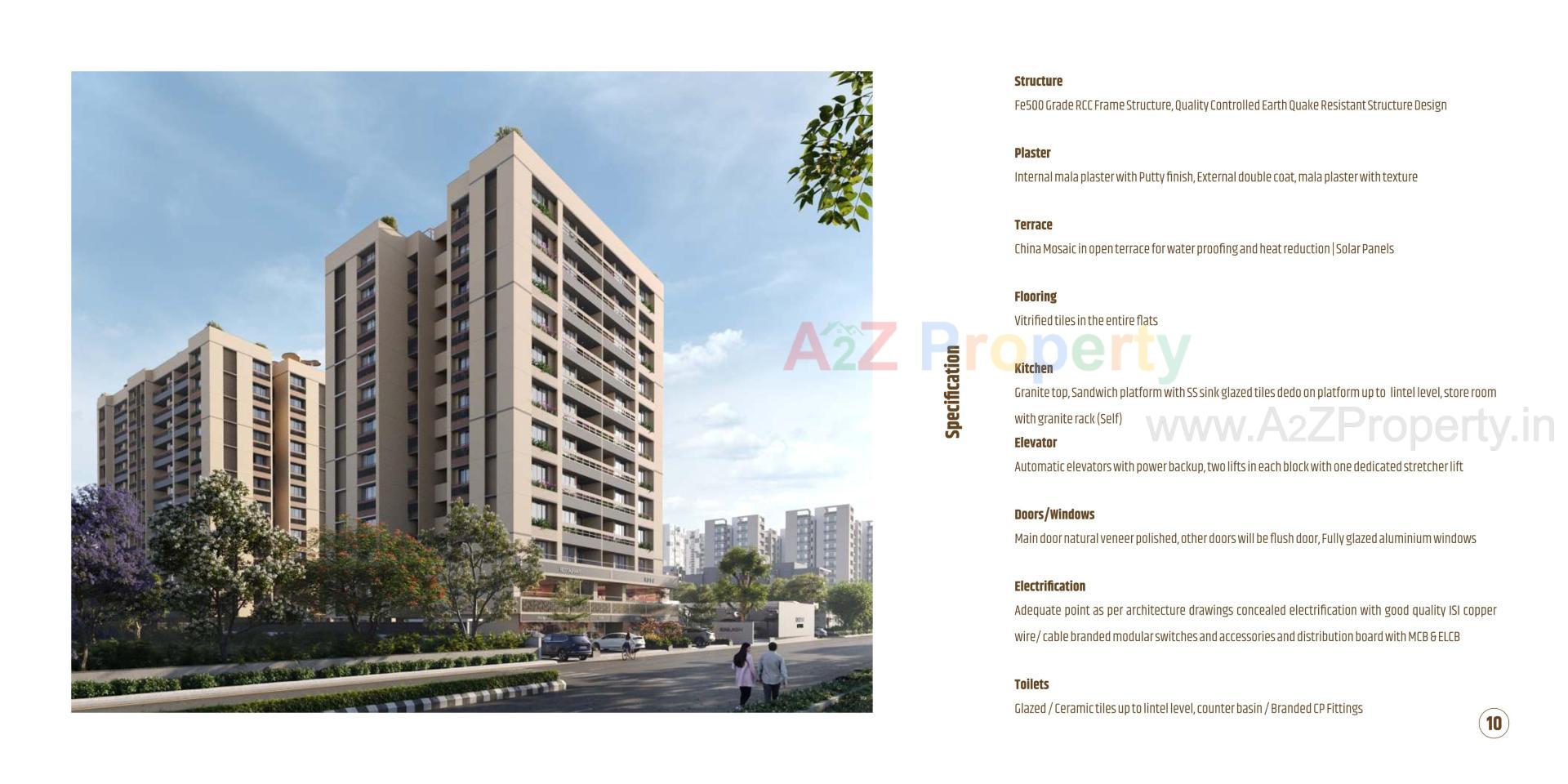  of real estate project Kailash Aura located at Chiloda, Ahmedabad, Gujarat