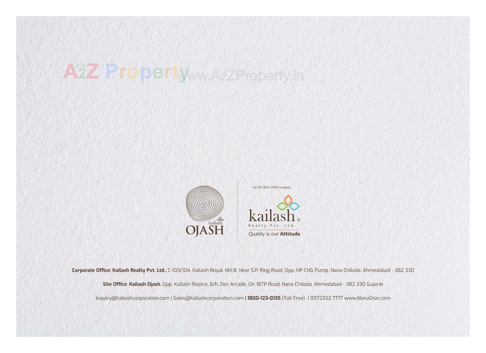  of real estate project Kailash Ojash located at Chiloda, Ahmedabad, Gujarat