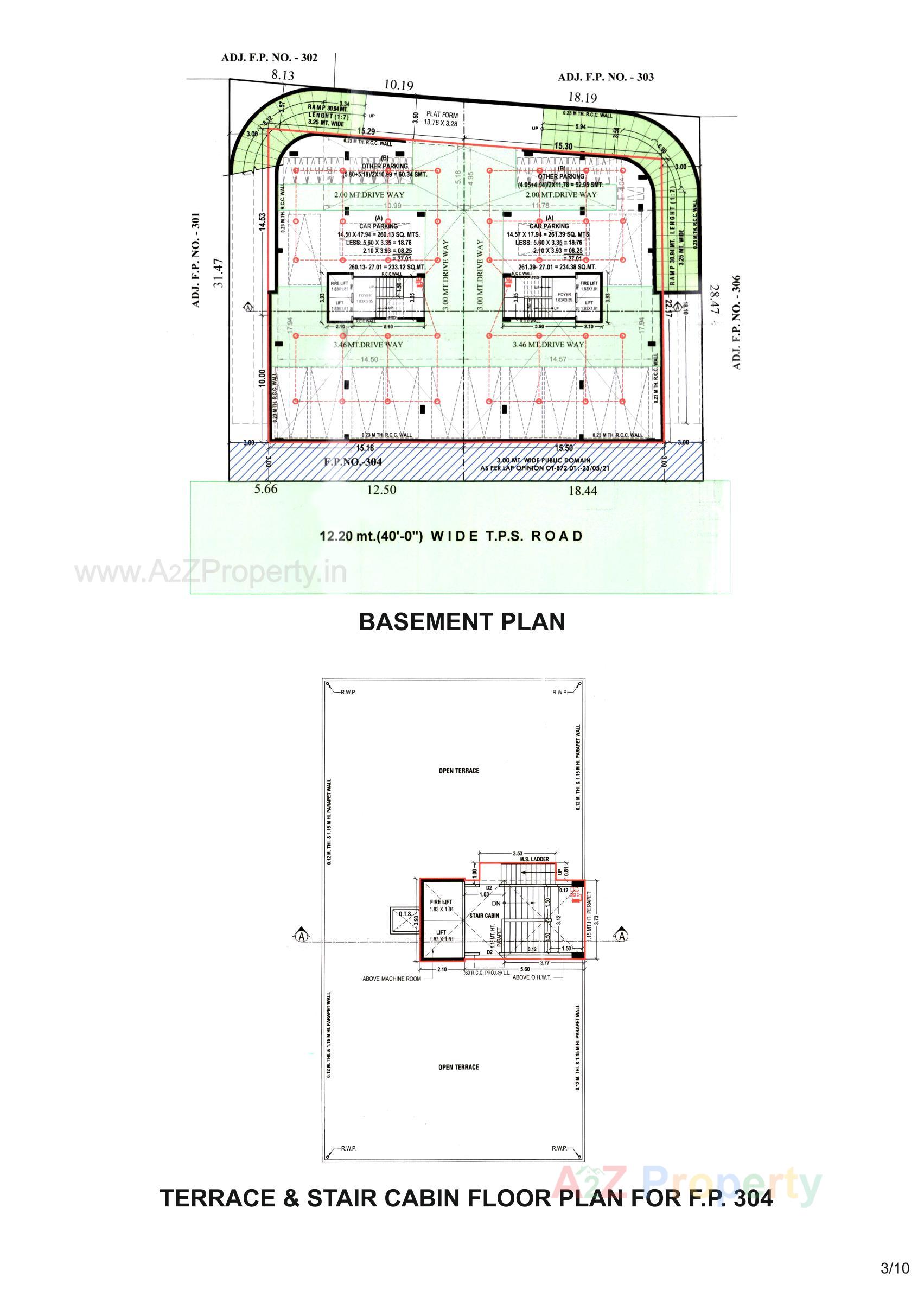 Layout of real estate project Kajal Blossom located at Shekhapur--khanpur, Ahmedabad, Gujarat
