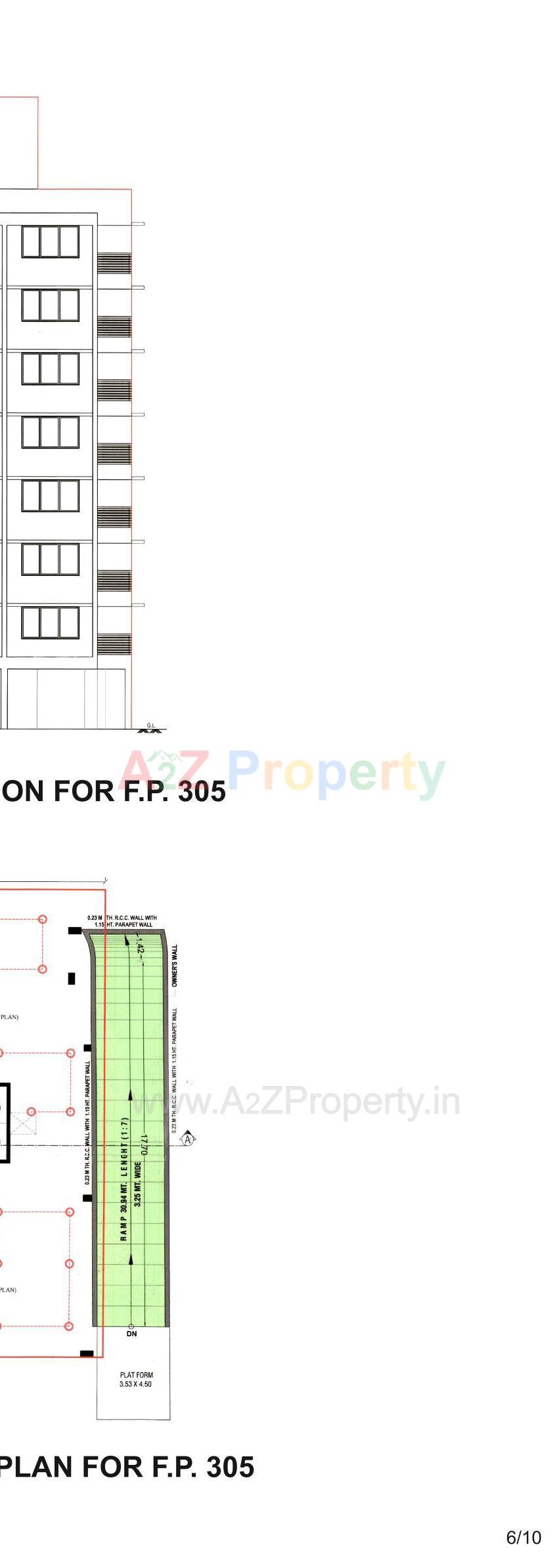 Layout of real estate project Kajal Blossom located at Shekhapur--khanpur, Ahmedabad, Gujarat