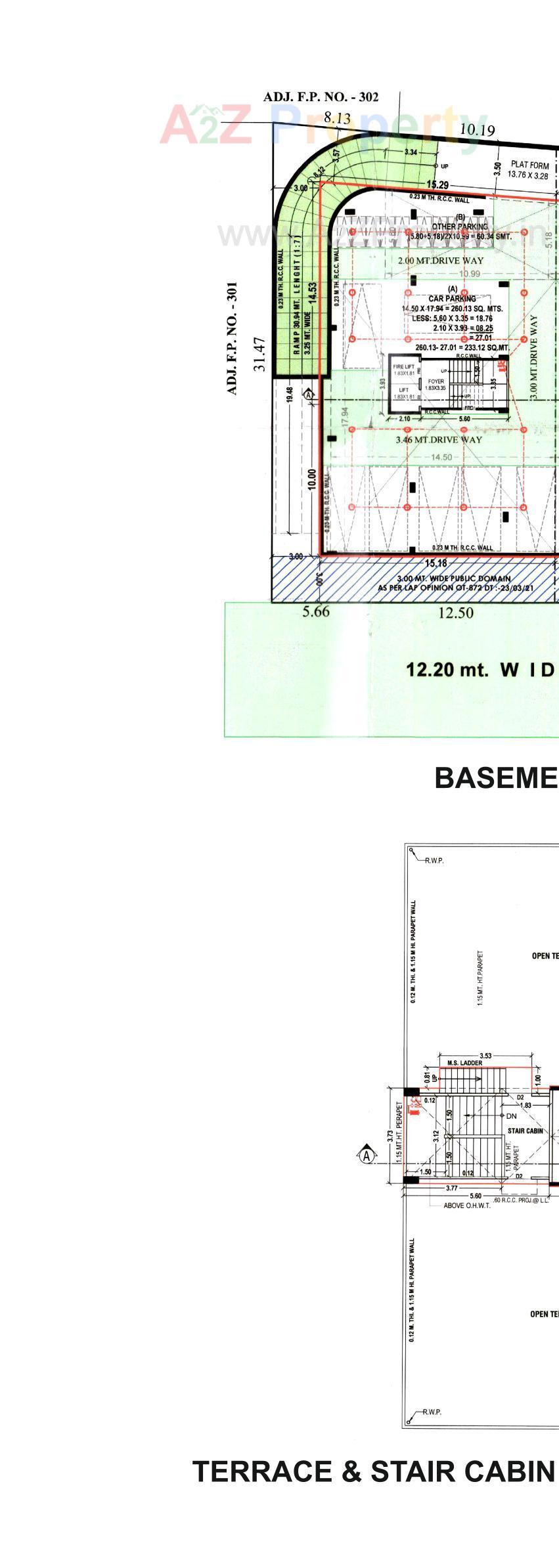 Layout of real estate project Kajal Blossom located at Shekhapur--khanpur, Ahmedabad, Gujarat