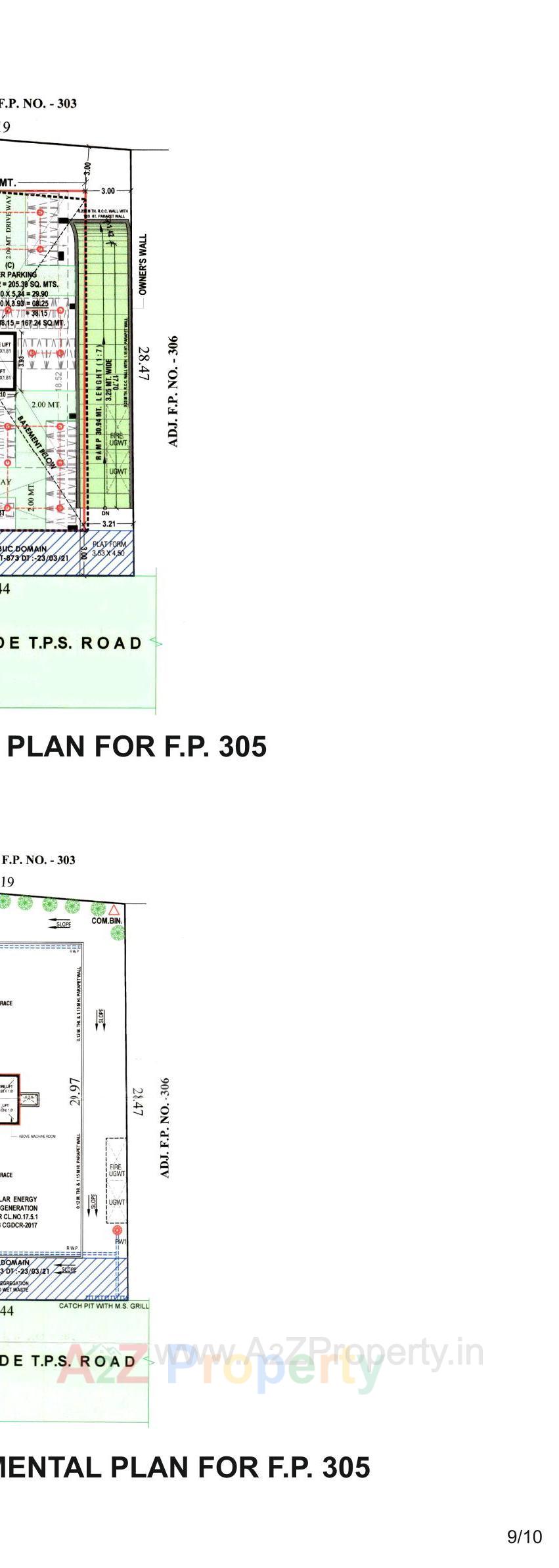 Layout of real estate project Kajal Blossom located at Shekhapur--khanpur, Ahmedabad, Gujarat