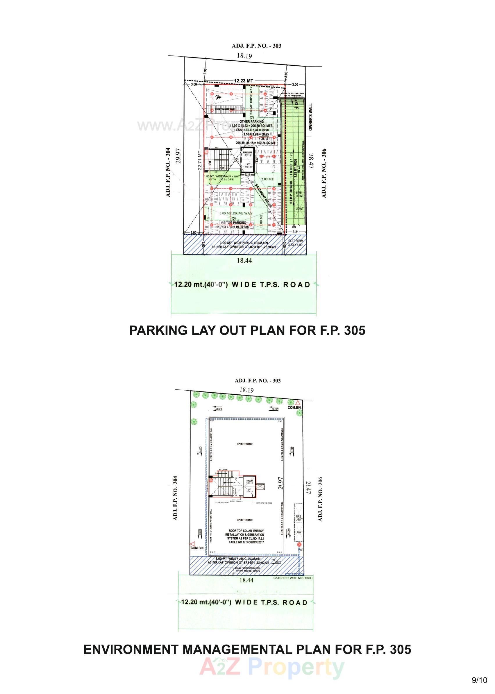 Layout of real estate project Kajal Blossom located at Shekhapur--khanpur, Ahmedabad, Gujarat