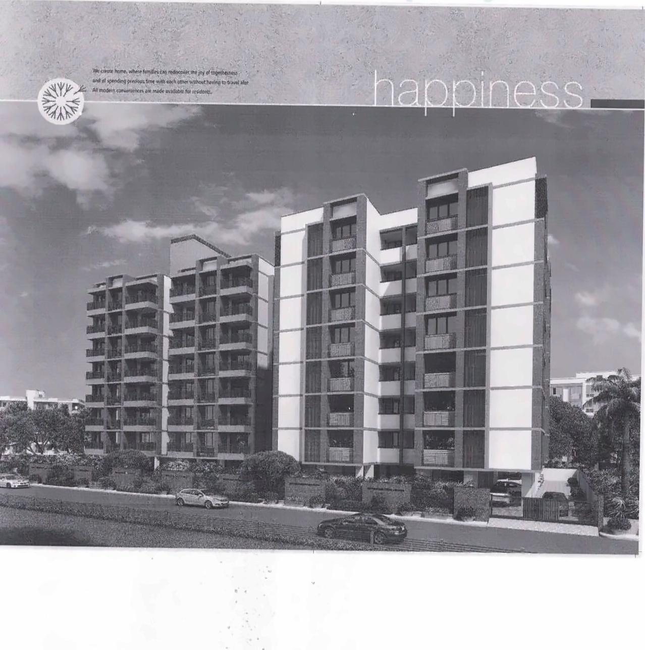 3D Elevation of real estate project Kala Kunj located at City, Ahmedabad, Gujarat