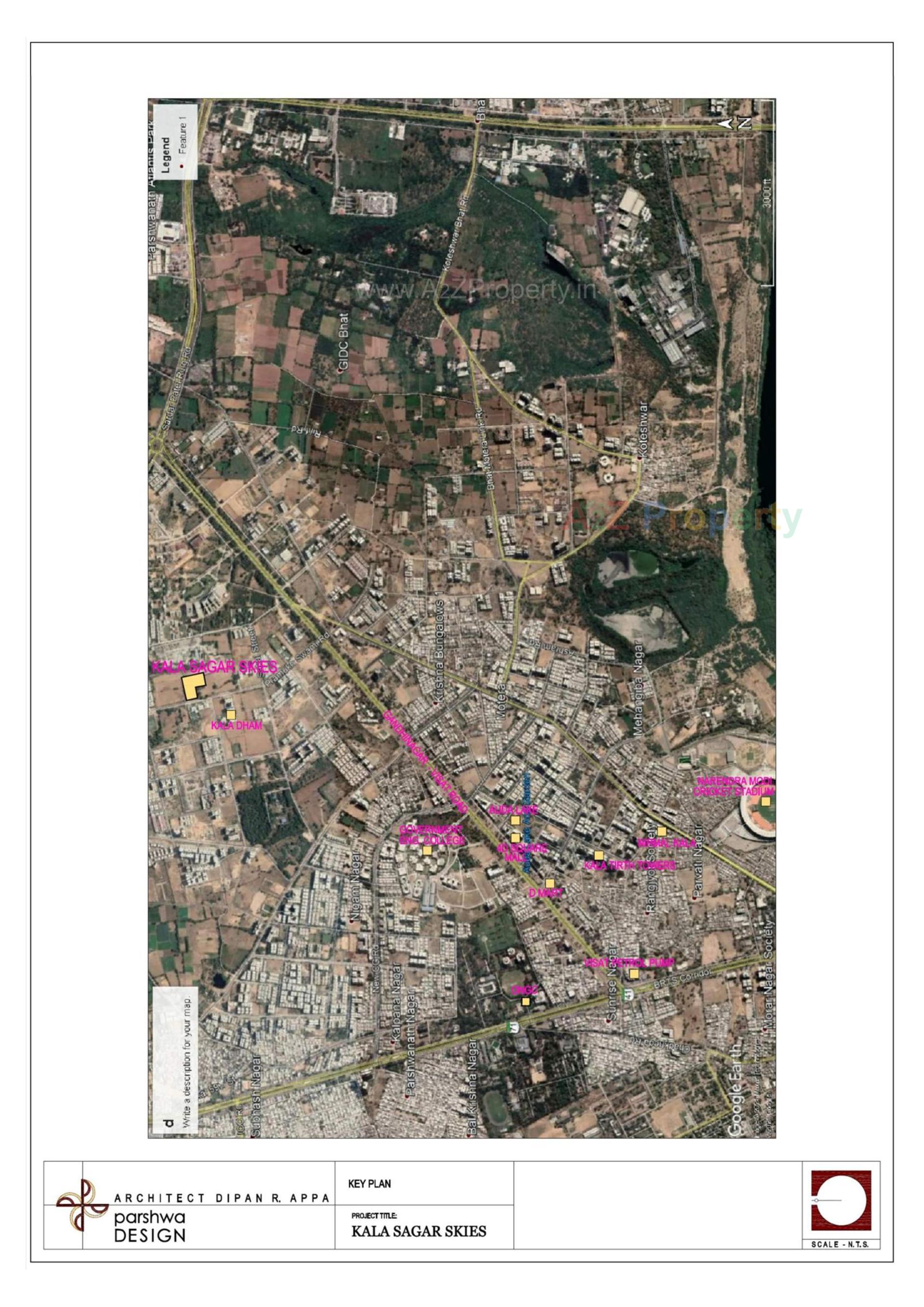  of real estate project Kala Sagar Skies located at Ahmedabad, Ahmedabad, Gujarat