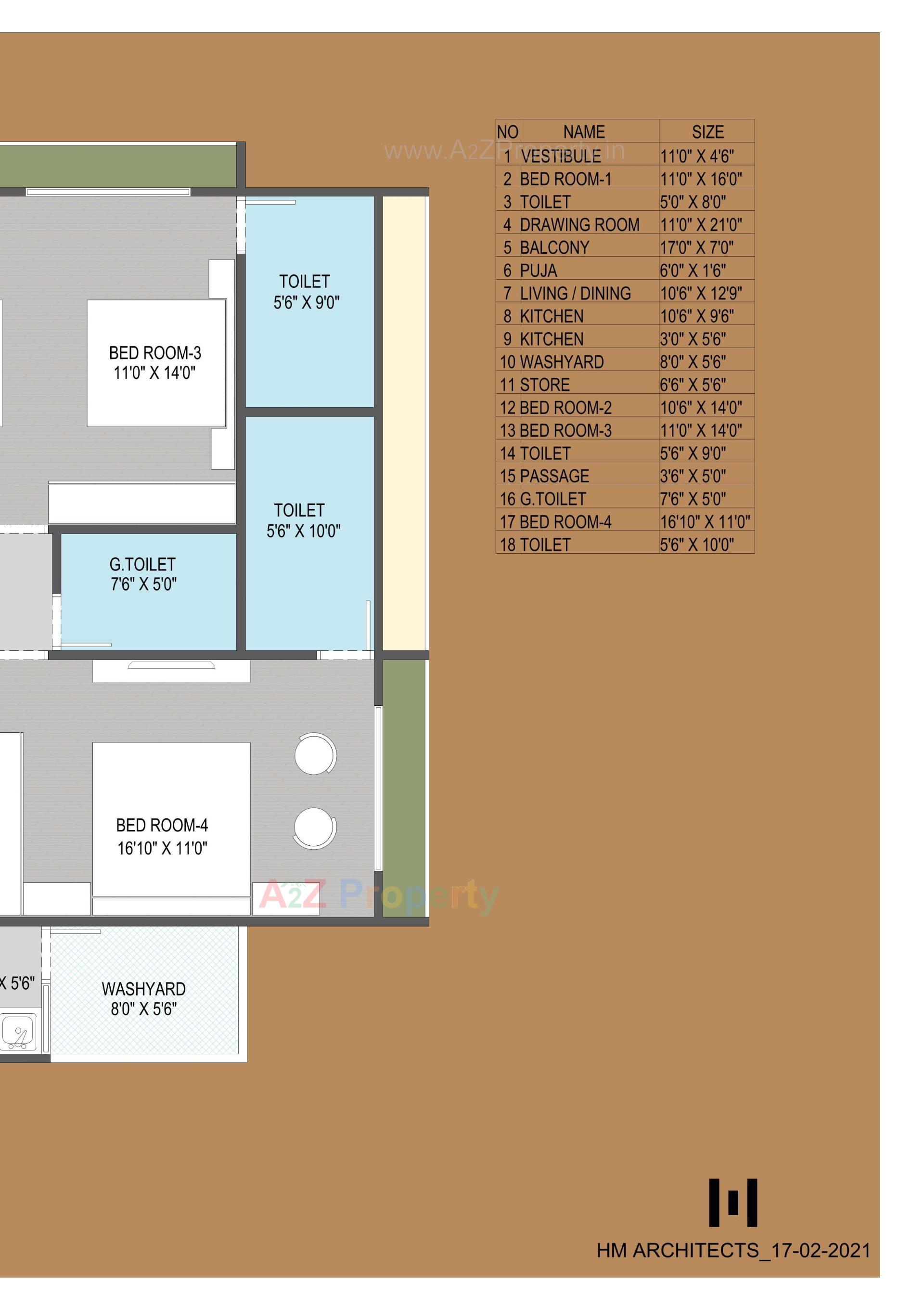 Layout of real estate project Kala Samartheshwar located at Ellisbridge, Ahmedabad, Gujarat