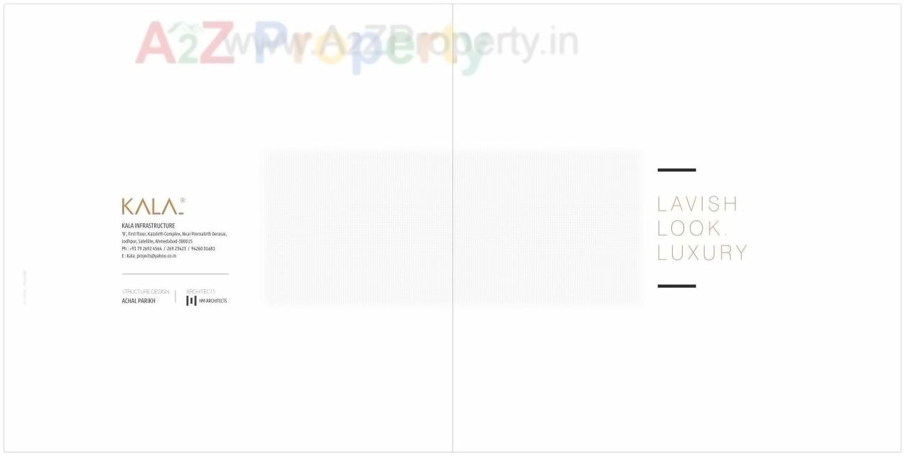  of real estate project Kala Siddhi located at Changispur, Ahmedabad, Gujarat