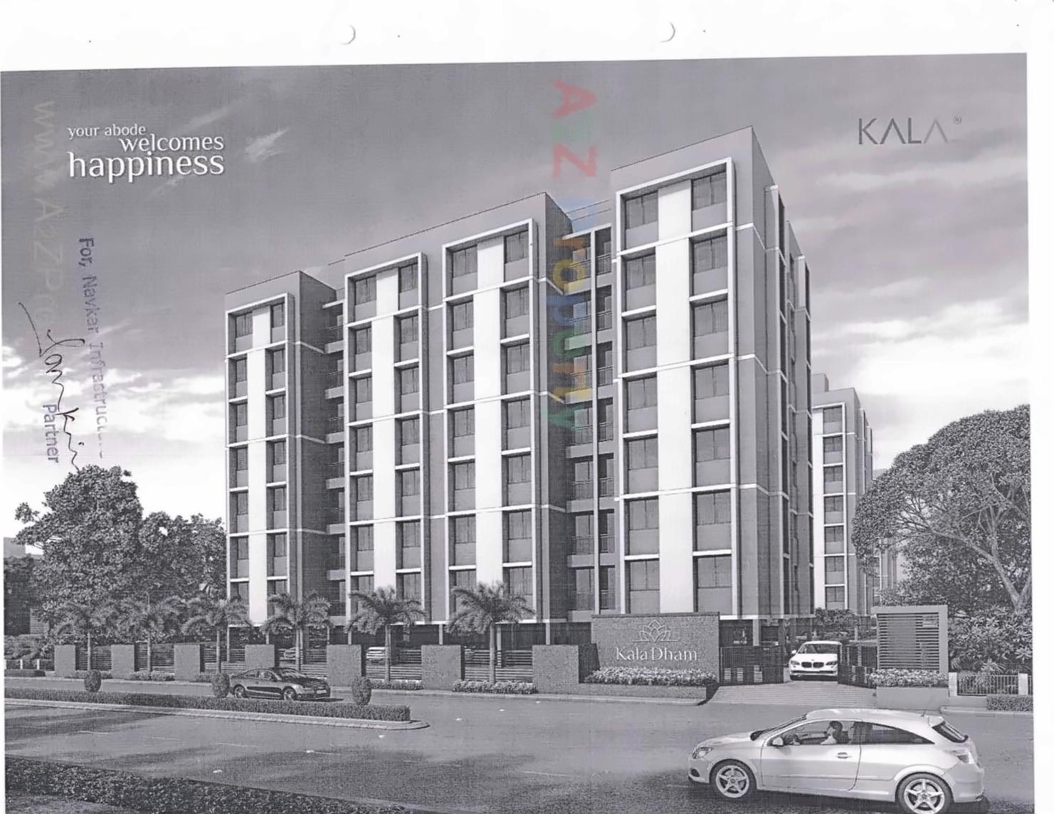 3D Elevation of real estate project Kaladham located at Chandkheda, Ahmedabad, Gujarat