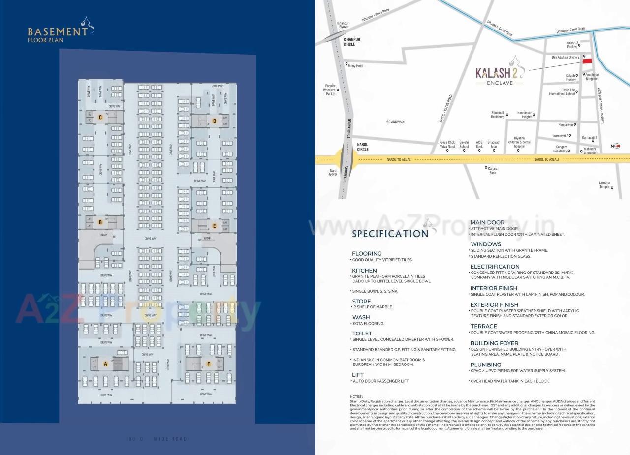  of real estate project Kalash Enclave located at Ahmedabad, Ahmedabad, Gujarat