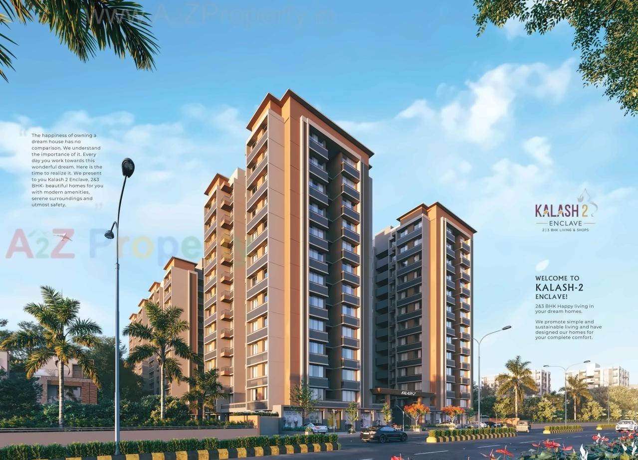 3D Elevation of real estate project Kalash Enclave located at Ahmedabad, Ahmedabad, Gujarat