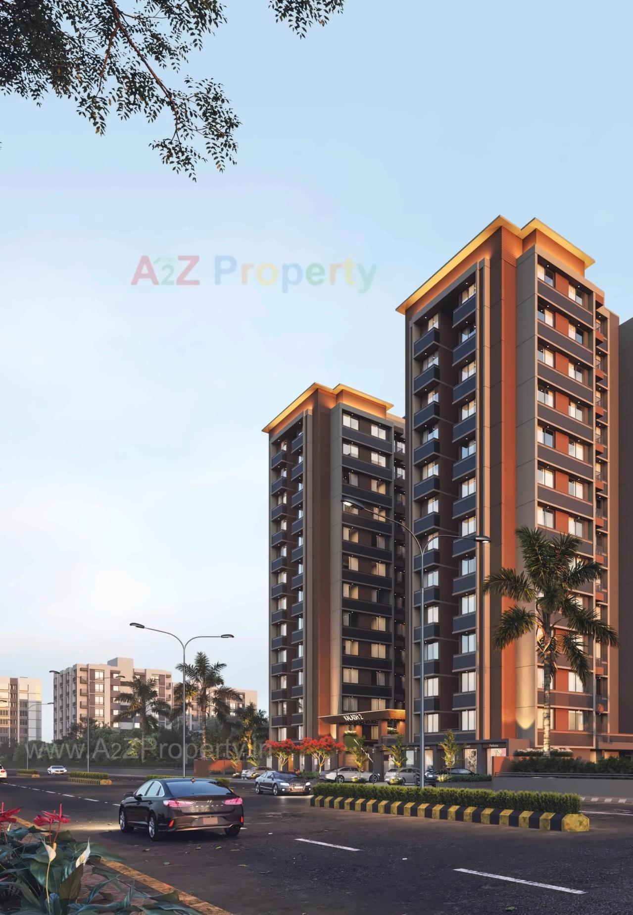 3D Elevation of real estate project Kalash Enclave located at Ahmedabad, Ahmedabad, Gujarat