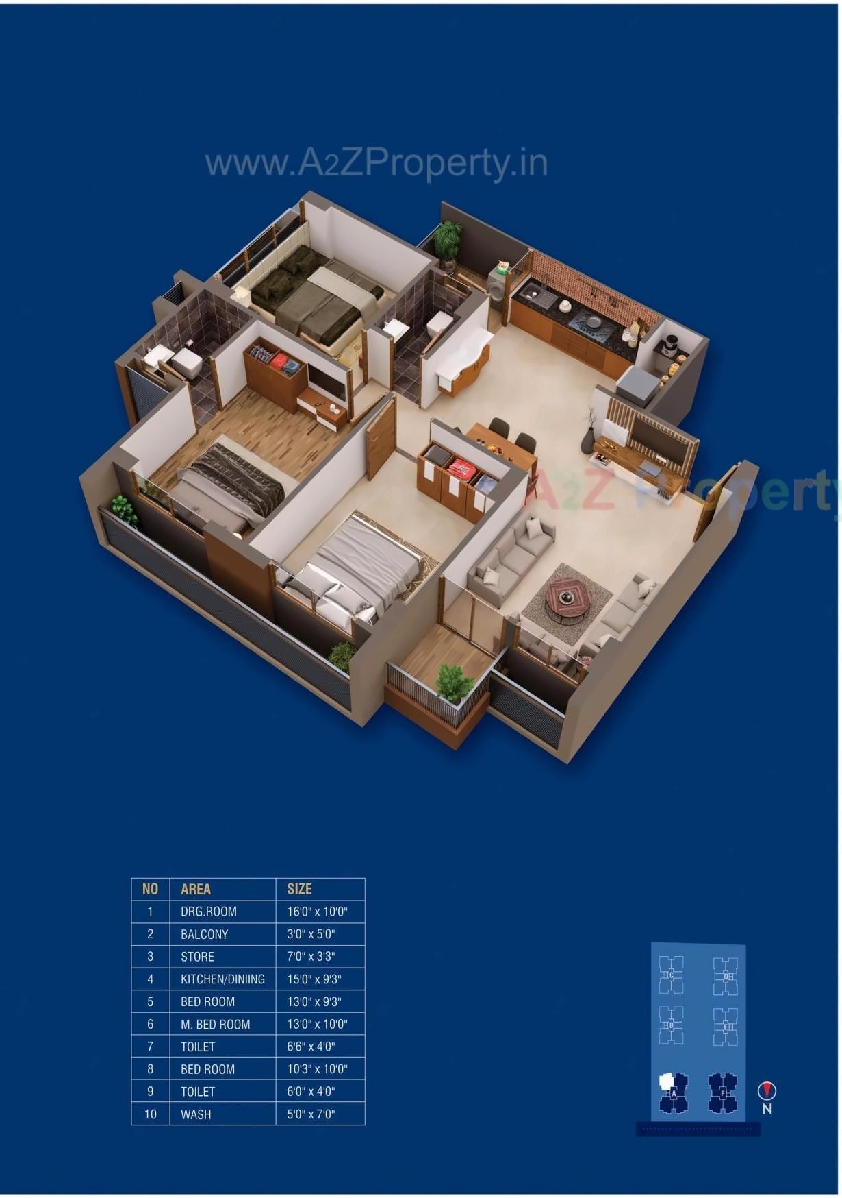 Layout of real estate project Kalash Enclave located at Ahmedabad, Ahmedabad, Gujarat