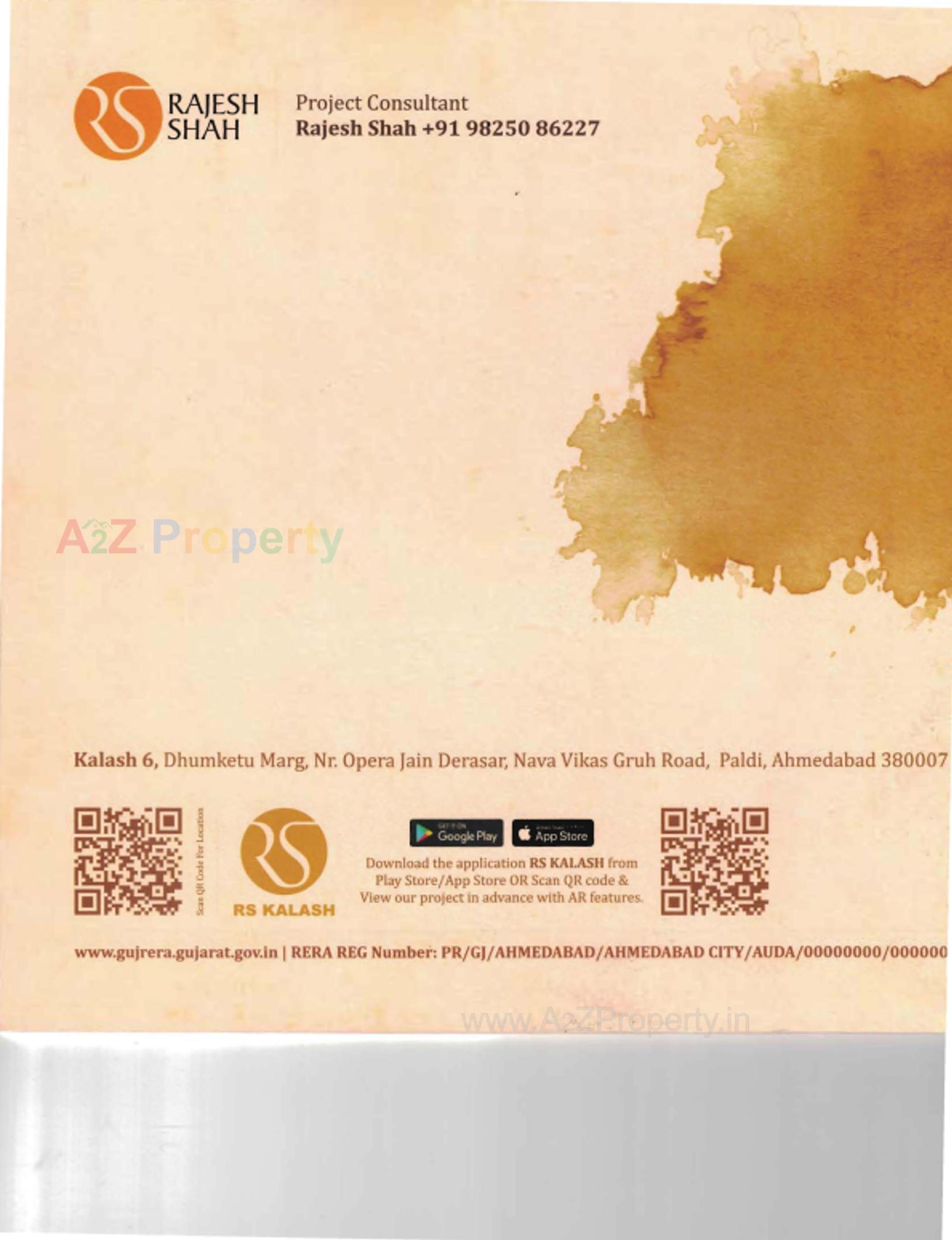  of real estate project Kalash located at Paldi, Ahmedabad, Gujarat