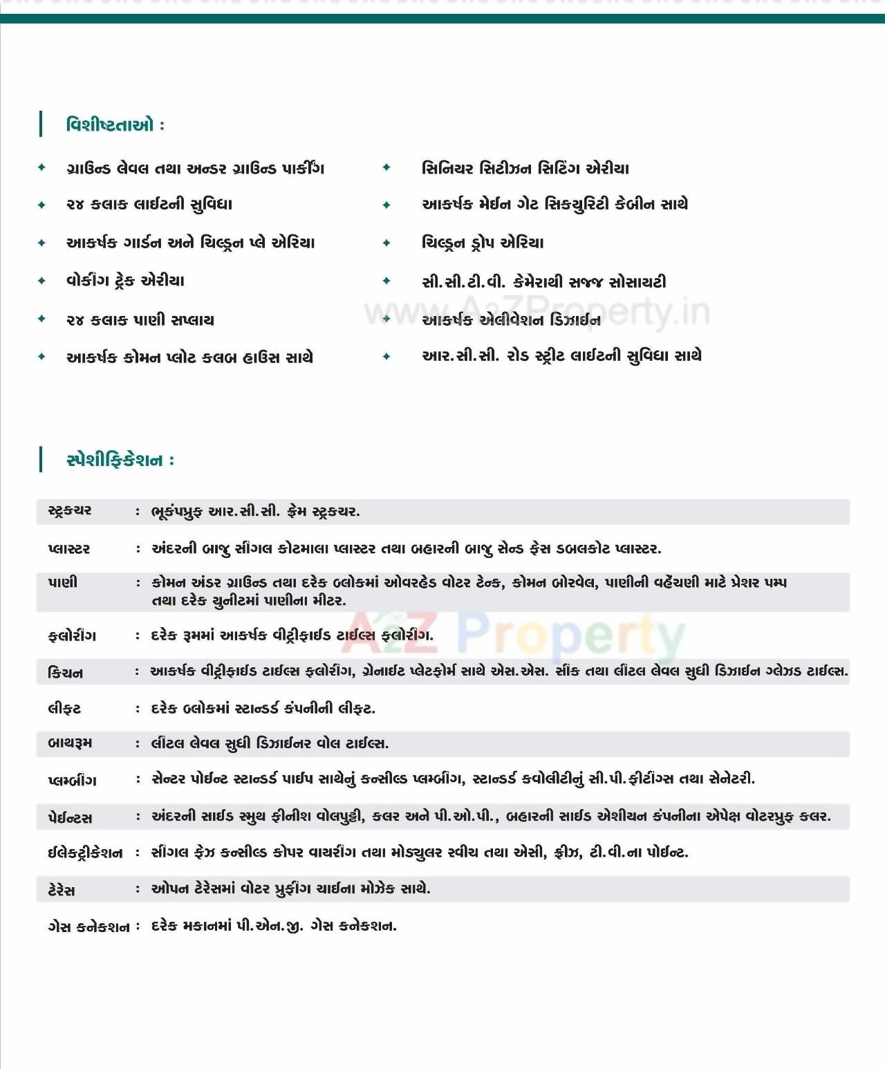 Project Specifications