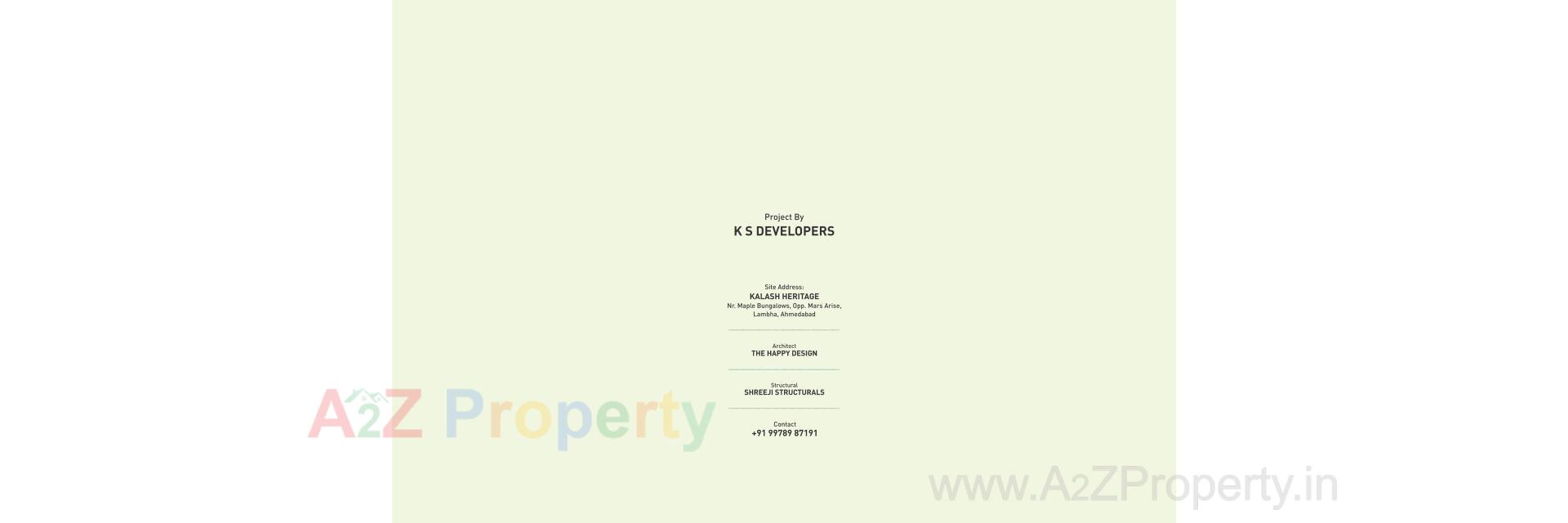  of real estate project Kalash Heritage located at Lambha, Ahmedabad, Gujarat