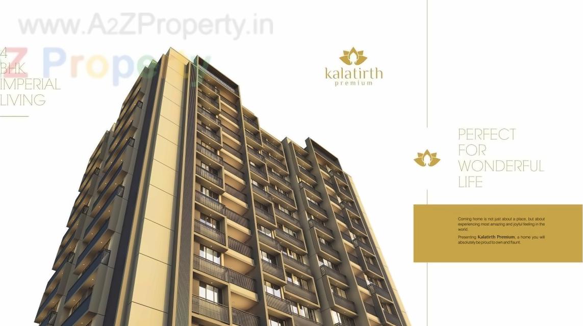 3D Elevation of real estate project Kalatirth Premium located at Motera, Ahmedabad, Gujarat