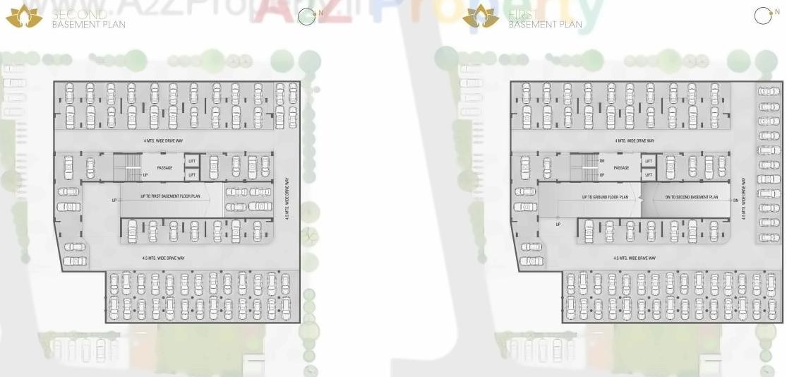 Layout of real estate project Kalatirth Premium located at Motera, Ahmedabad, Gujarat