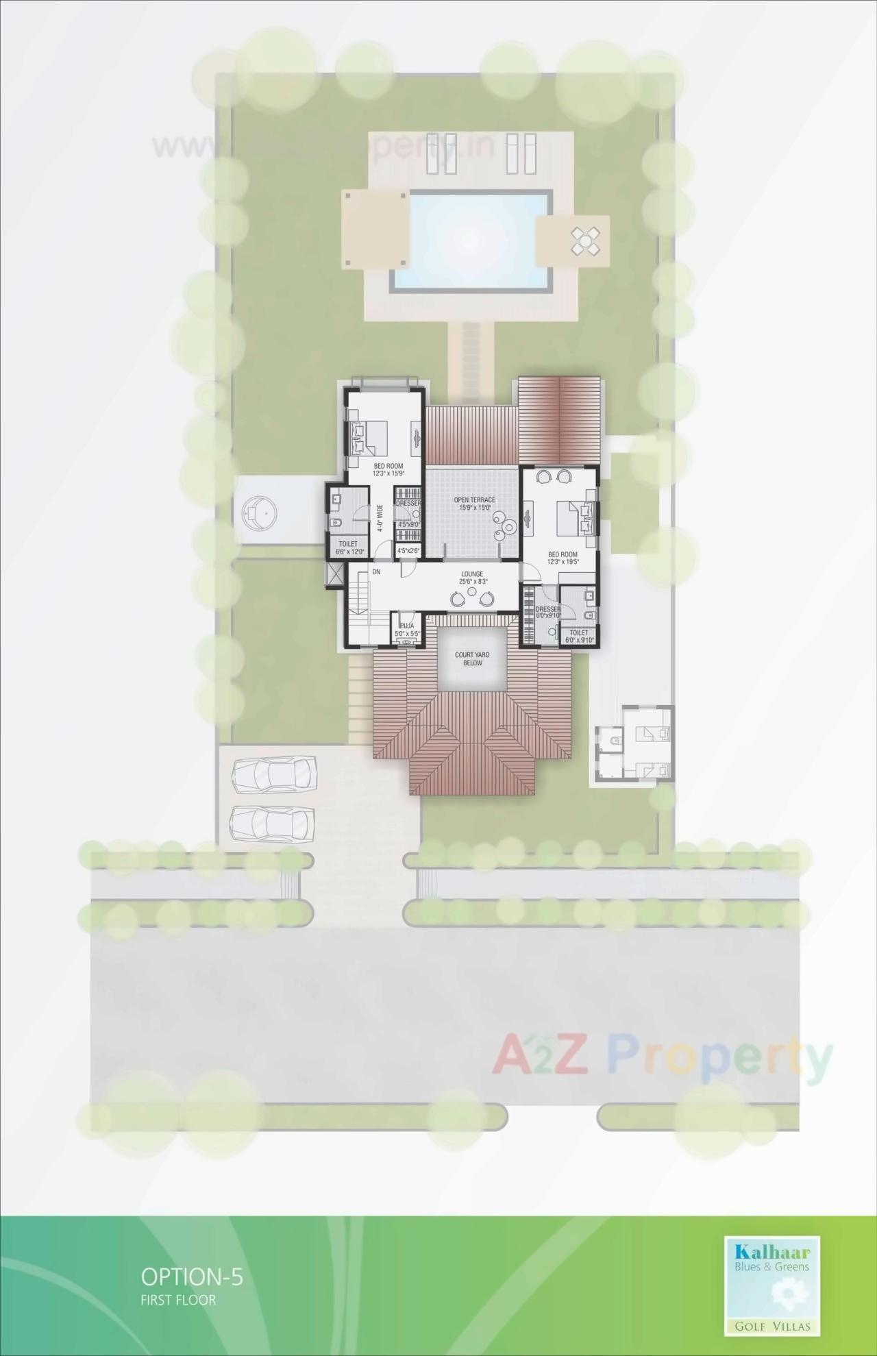 Layout of real estate project Kalhaar Blues   Greens (kbg) located at Sanand, Ahmedabad, Gujarat