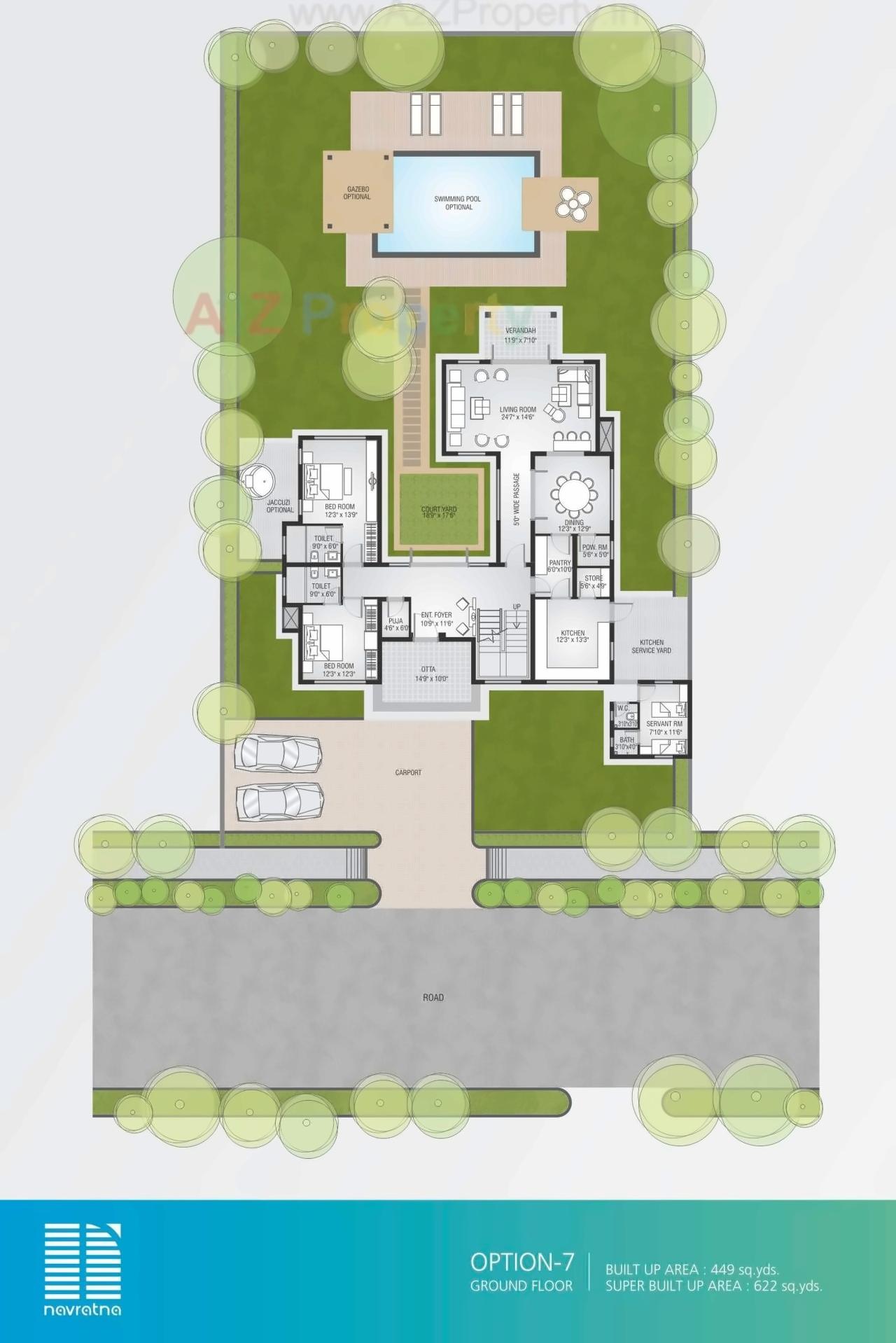 Layout of real estate project Kalhaar Blues   Greens (kbg) located at Sanand, Ahmedabad, Gujarat