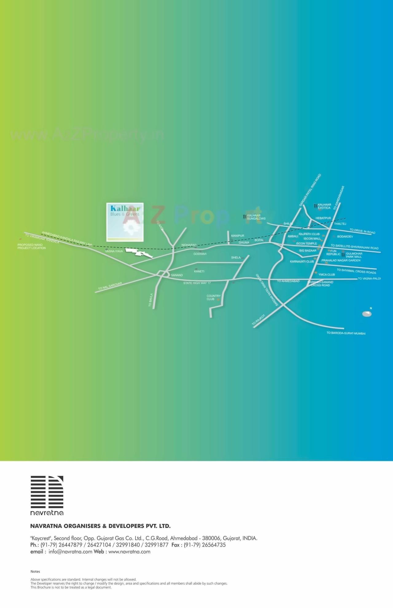  of real estate project Kalhaar Blues   Greens (kbg) located at Sanand, Ahmedabad, Gujarat