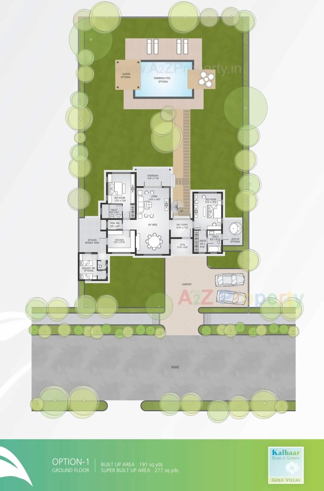 Layout of real estate project Kalhaar Blues   Greens (kbg) located at Sanand, Ahmedabad, Gujarat