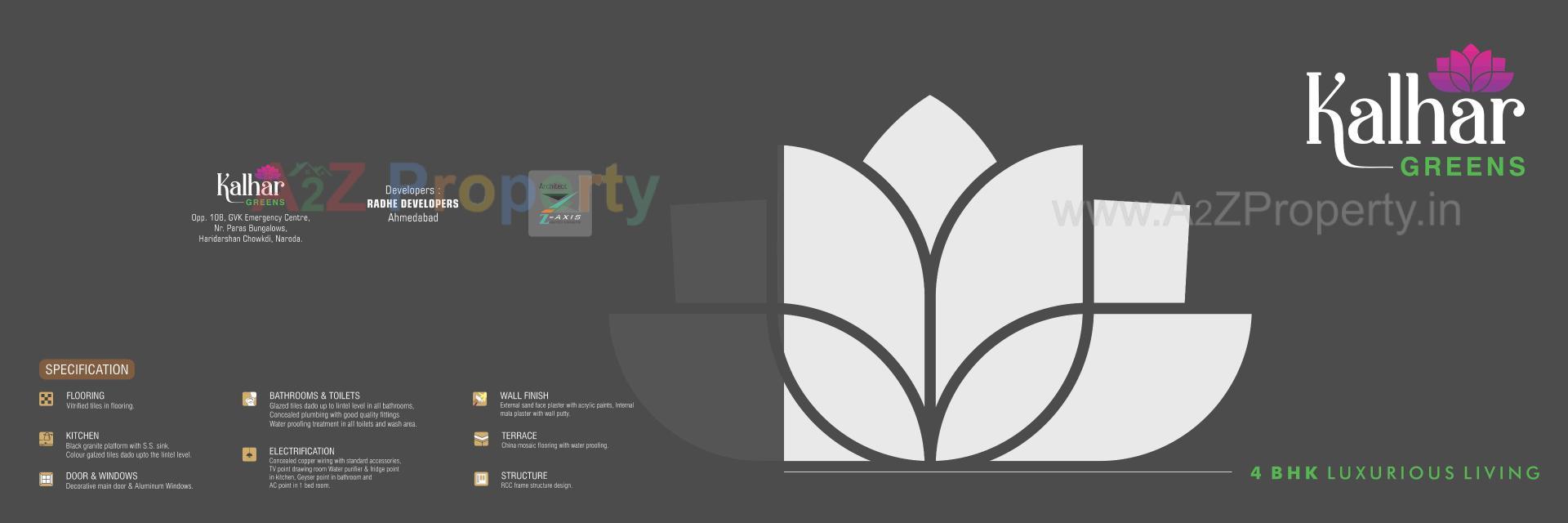  of real estate project Kalhar Greens located at Ahmedabad, Ahmedabad, Gujarat