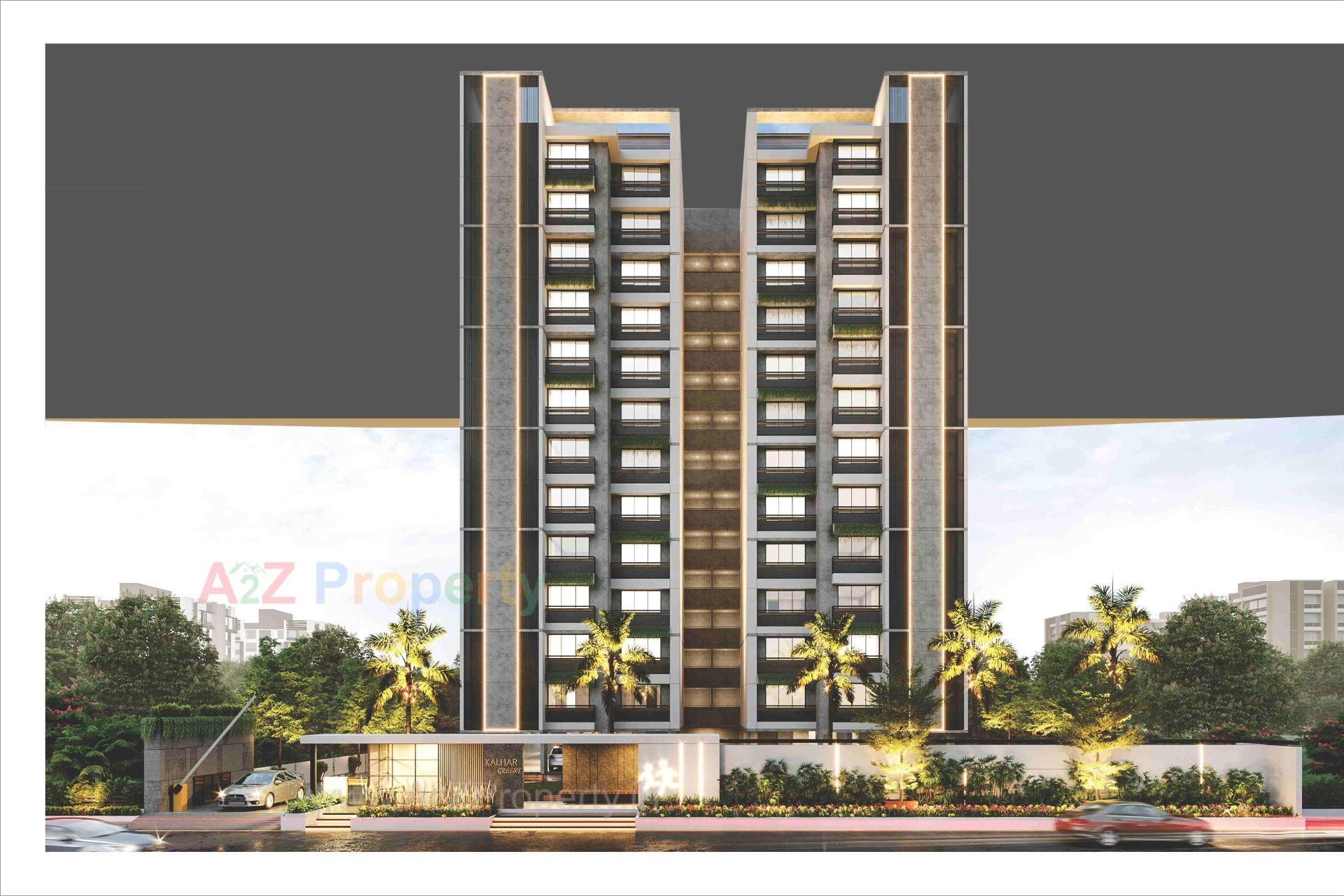 3D Elevation of real estate project Kalhar Greens located at Ahmedabad, Ahmedabad, Gujarat