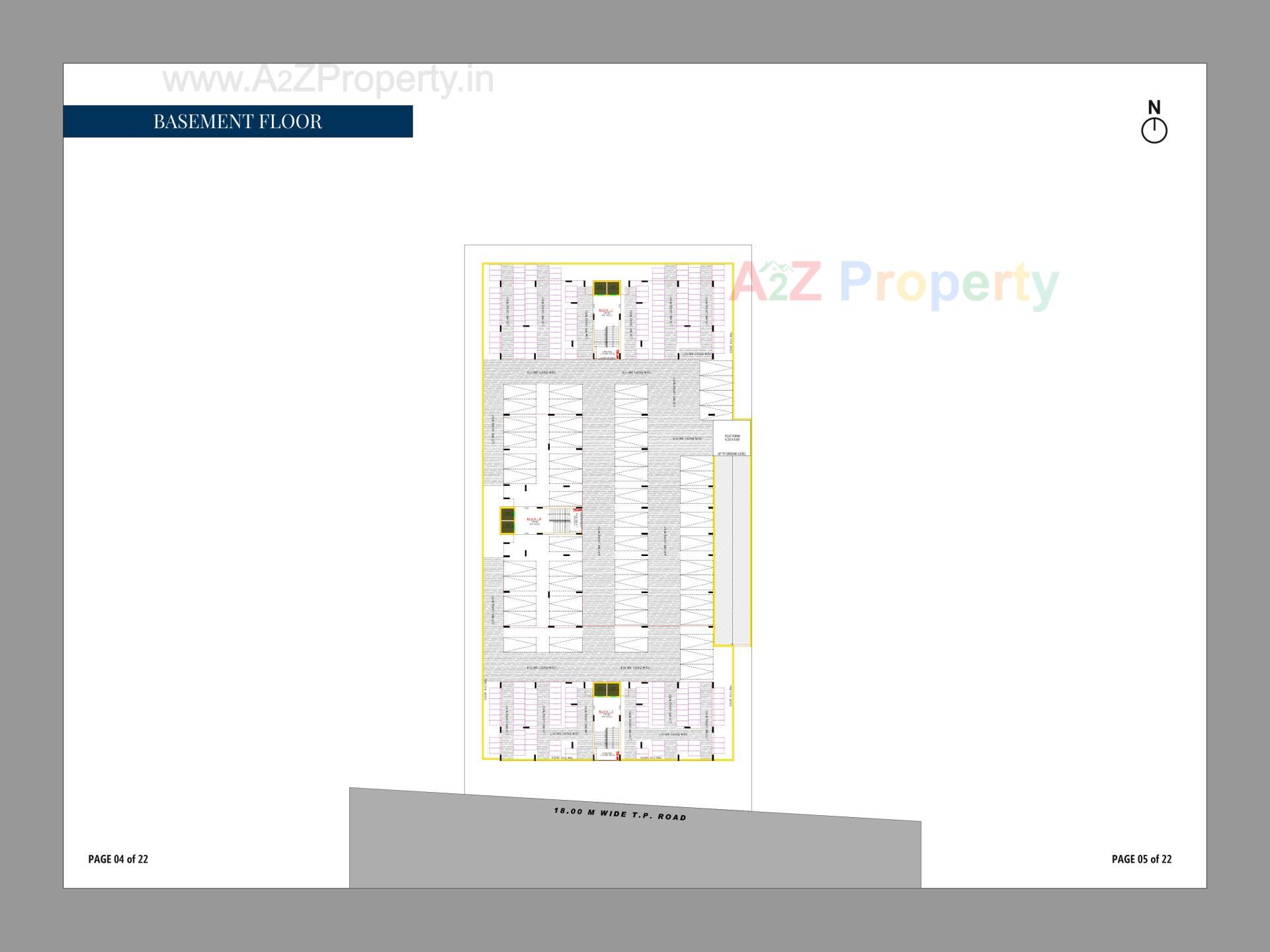 Layout of real estate project Kalhar located at Nikol, Ahmedabad, Gujarat