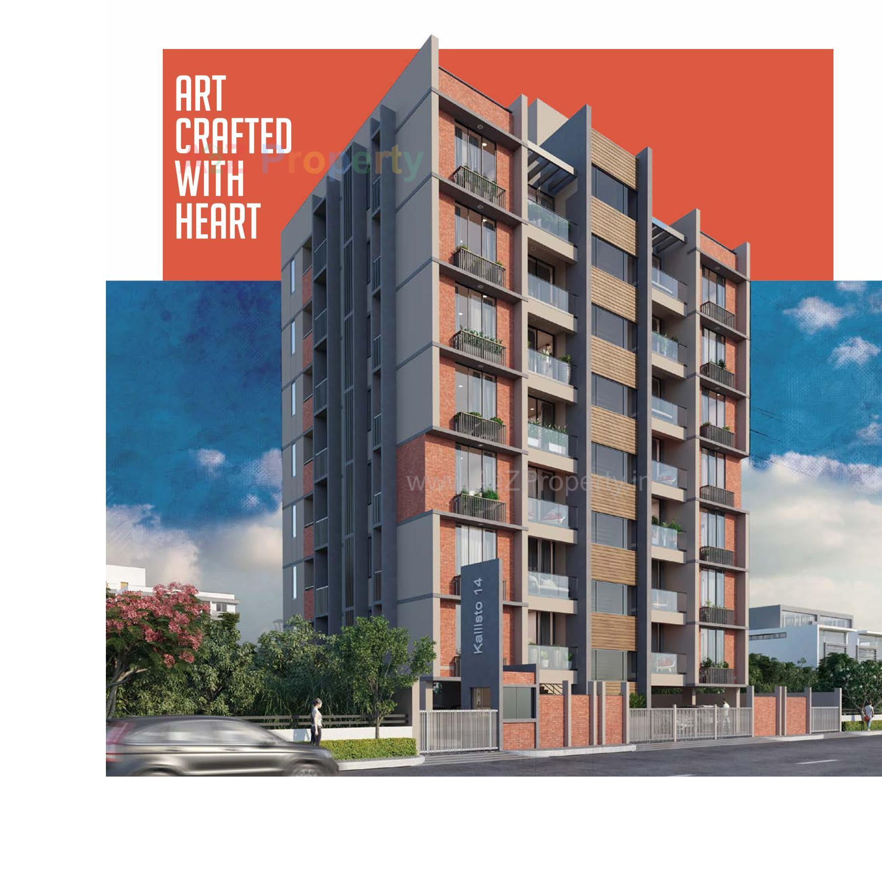 3D Elevation of real estate project Kallisto located at Vejalpur, Ahmedabad, Gujarat