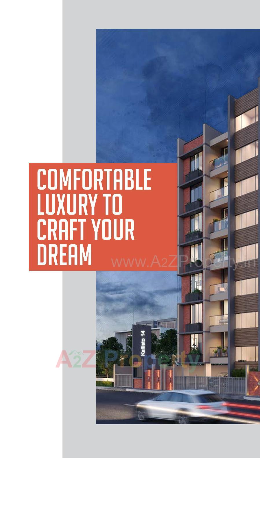 3D Elevation of real estate project Kallisto located at Vejalpur, Ahmedabad, Gujarat