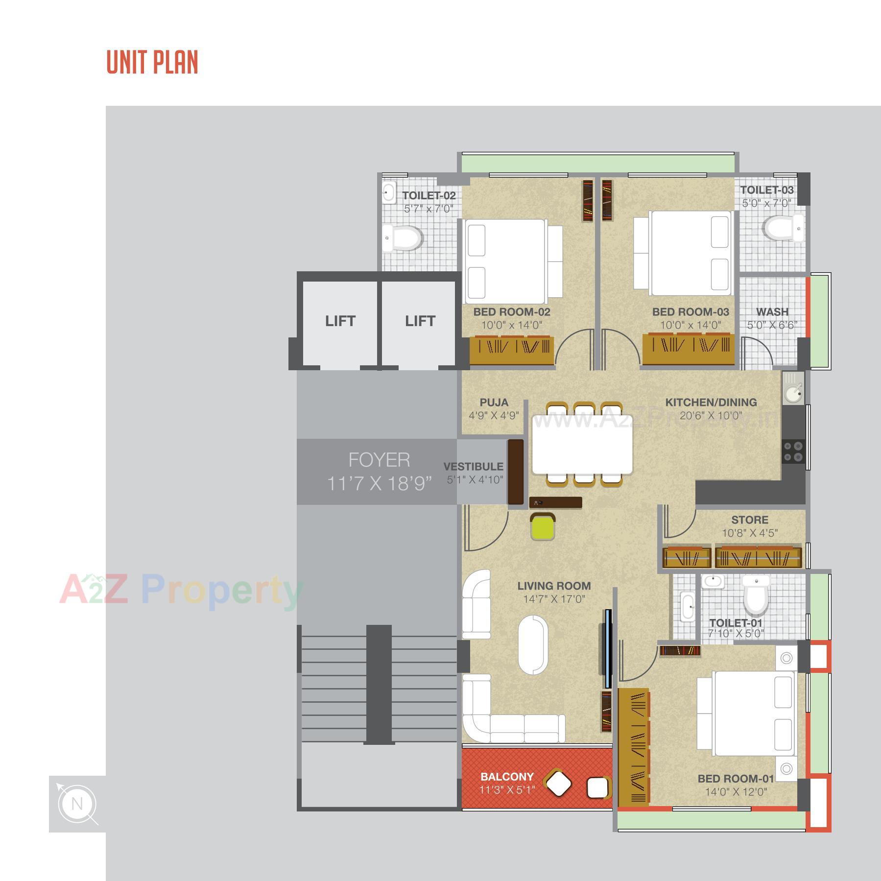 Layout of real estate project Kallisto located at Vejalpur, Ahmedabad, Gujarat