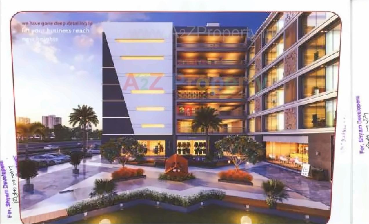 3D Elevation of real estate project Kalp Industrial Park located at Nikol, Ahmedabad, Gujarat