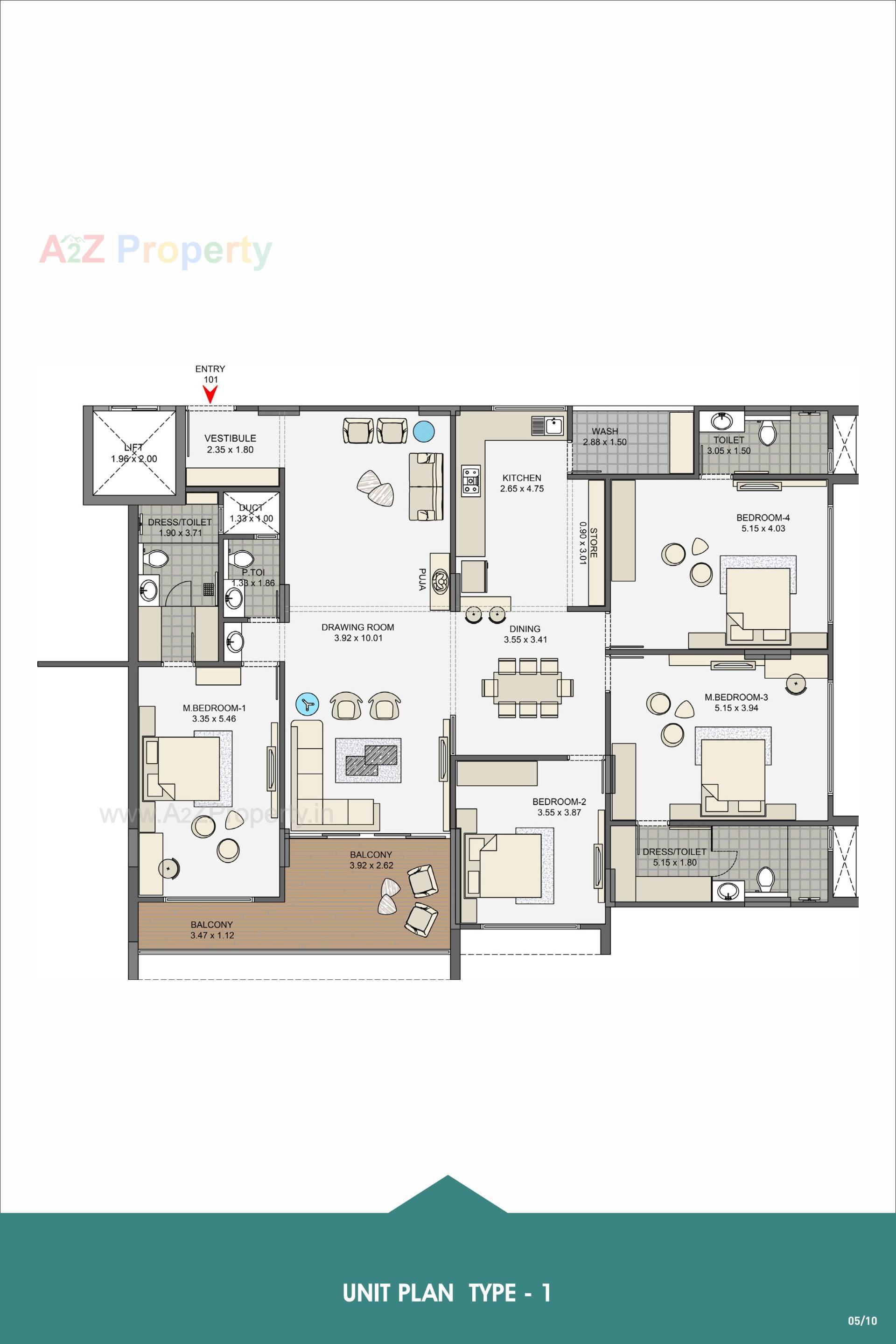 Layout of real estate project Kalpvruksh Meadows located at Chhadavad, Ahmedabad, Gujarat