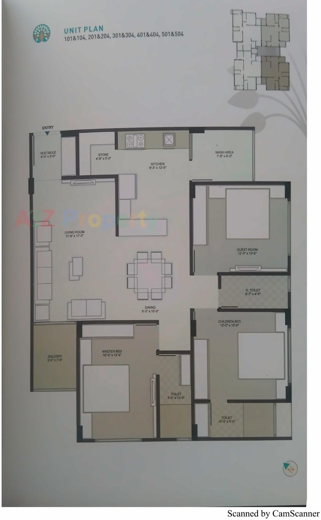 Layout of real estate project Kalpvruksh Regency located at City, Ahmedabad, Gujarat