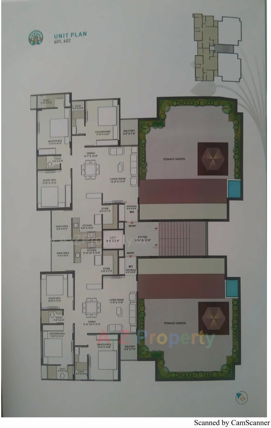 Layout of real estate project Kalpvruksh Regency located at City, Ahmedabad, Gujarat
