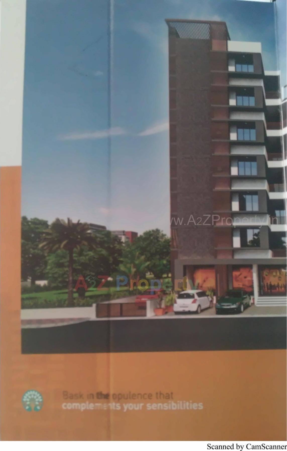 3D Elevation of real estate project Kalpvruksh Regency located at City, Ahmedabad, Gujarat